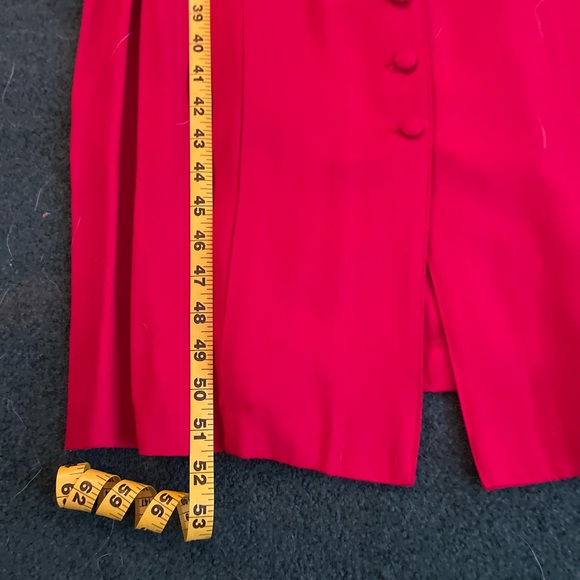 Red Women’s Dress  Zenobia - Picture 9 of 9